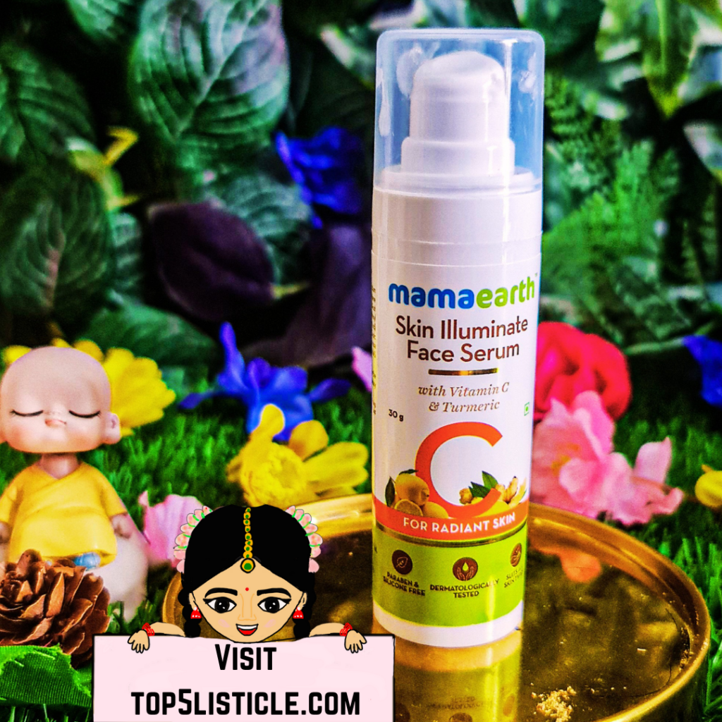 Mamaearth Skin Illuminate Face Serum with Vitamin C and Turmeric Review